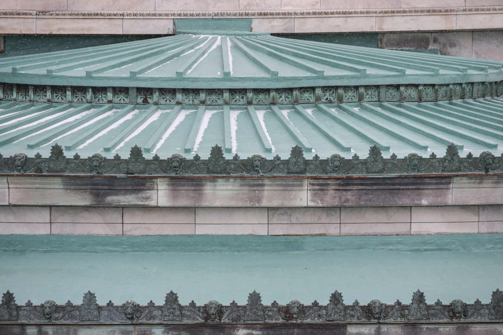 Roof restored